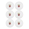 Service Plate Set (6 Pieces) LUV0003 White
Red
Yellow