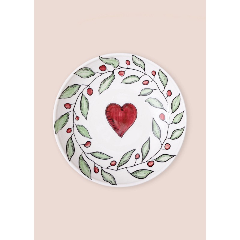 Plate Set (6 Pieces) LUV0009 White
Red
Green
