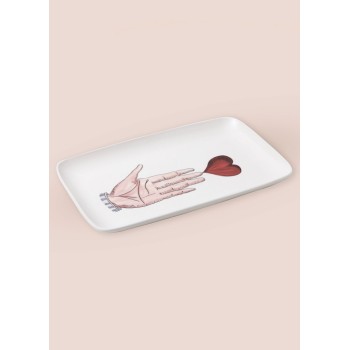 Service Plate LUV0012 White
Red