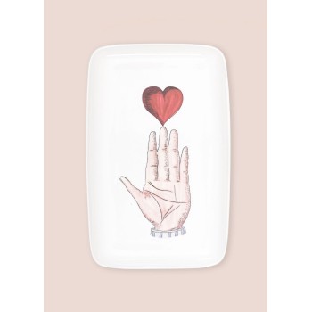 Service Plate LUV0012 White
Red