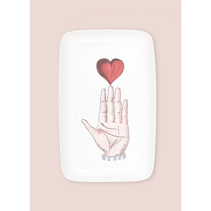 Service Plate LUV0012 White
Red