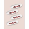 Platter Set (4 Pieces) LUV0018 White
Red