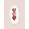 Platter Set (4 Pieces) LUV0018 White
Red
