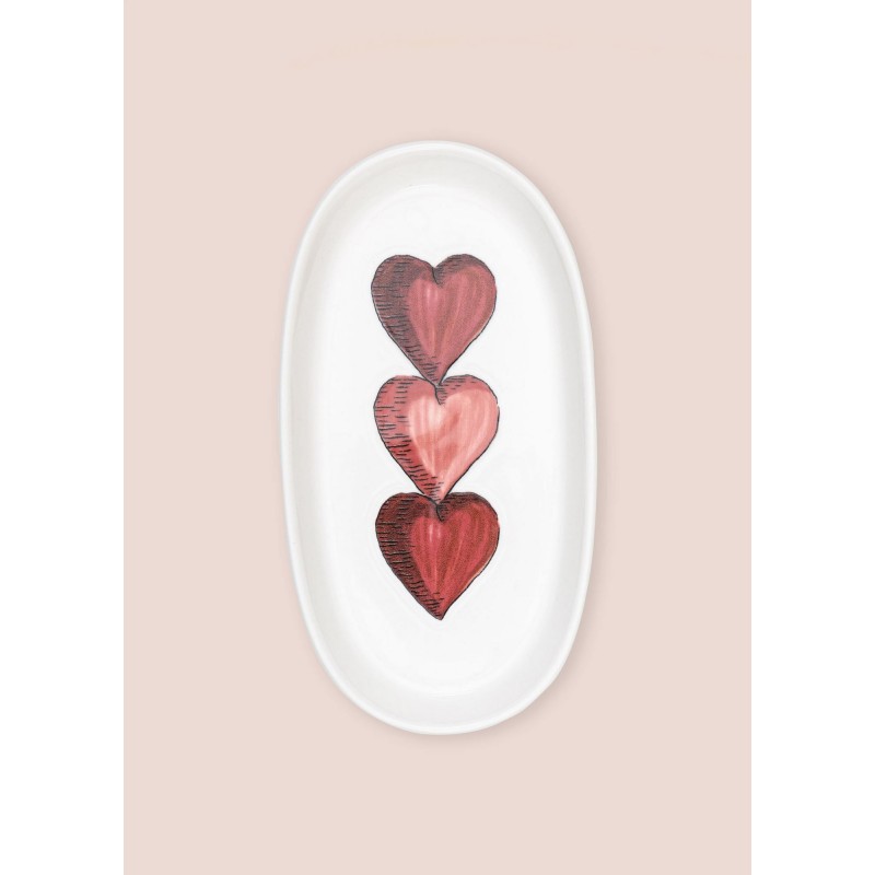 Platter Set (4 Pieces) LUV0018 White
Red
