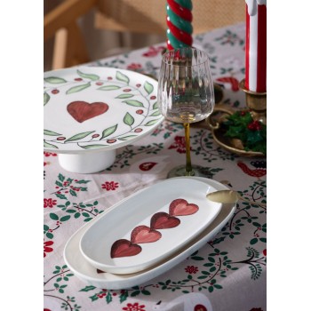 Platter Set (2 Pieces) LUV0019 White
Red
