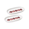 Platter Set (2 Pieces) LUV0020 White
Red