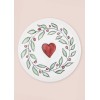 Service Plate Set (6 Pieces) LUV0026 White
Red
Green