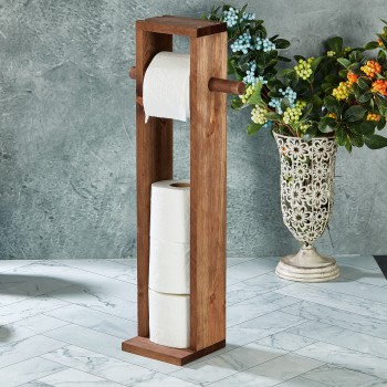 Toilet Paper Holder Long Toilet Paper Hange Natural