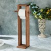 Aberto Design Toilet Paper Holder Long Toilet Paper Hange Natural