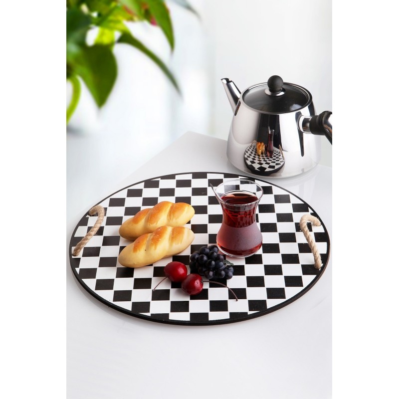 Tray PLT0237 Black
White