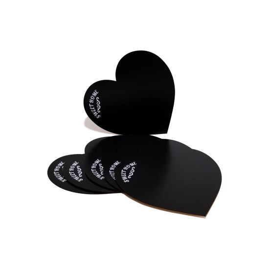 Wooden Table Mat Set (6 Pieces) PLT0192 Black Wooden Table Mat Set (6 Pieces) PLT0192 Black