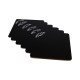 Wooden Table Mat Set (6 Pieces) PLT0193 Black Wooden Table Mat Set (6 Pieces) PLT0193 Black