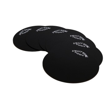 Wooden Table Mat Set (6 Pieces) PLT0129 Black
