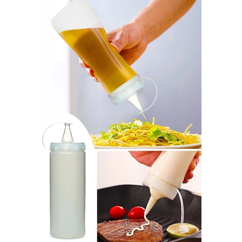 Oil Jar Set (3 Pieces) PLT0254 Transparent