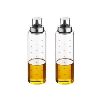 Oil Dispenser Set (2 Pieces) PLTN57 Transparent