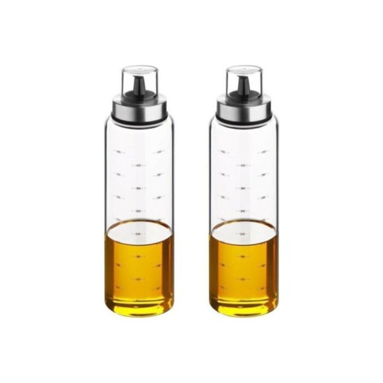 Oil Dispenser Set (2 Pieces) PLTN57 Transparent Oil Dispenser Set (2 Pieces) PLTN57 Transparent