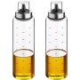 Oil Dispenser Set (2 Pieces) PLTN57 Transparent