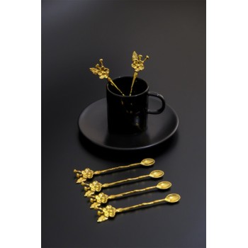 Spoon Set (6 Pieces) PLT0493 Gold