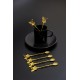 Spoon Set (6 Pieces) PLT0493 Gold Hermia Spoon Set (6 Pieces) PLT0493 Gold
