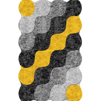 Carpet (120 x 180) Circle Djt Multicolor