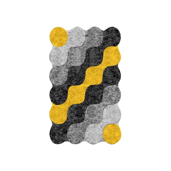 Conceptum Hypnose Carpet (120 x 180) Circle Djt Multicolor