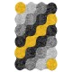 Hall Carpet (150 x 200) Circle Djt Multicolor Conceptum Hypnose Hall Carpet (150 x 200) Circle Djt Multicolor
