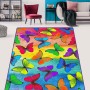 Carpet (80 x 140) Colorato Farfalle Djt Multicolor