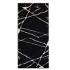 Conceptum Hypnose Hall Carpet (80 x 200) Broken - Black Black
White