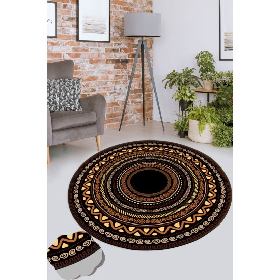 Carpet (100 cm) Mistik Mandala Multicolor