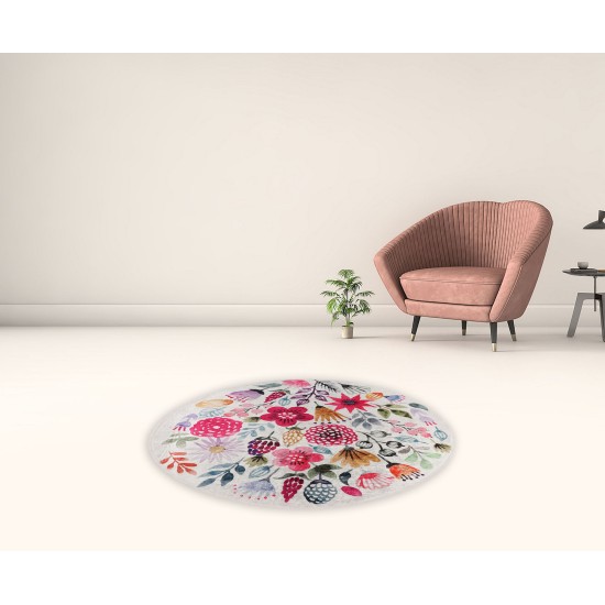 Carpet (100 cm) Drenaj Çap 100 Multicolor