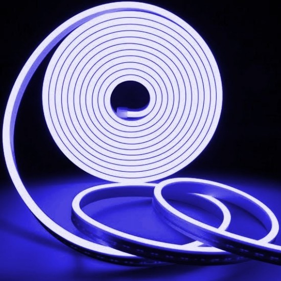 Opviq Decorative Wall Led Lighting Wave - Large - Blue Blue