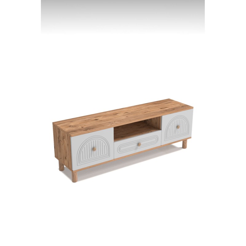 TV Stand Arcera 150 Atlantic Pine
White
