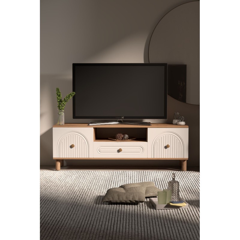TV Stand Bellora 150 Atlantic Pine
White