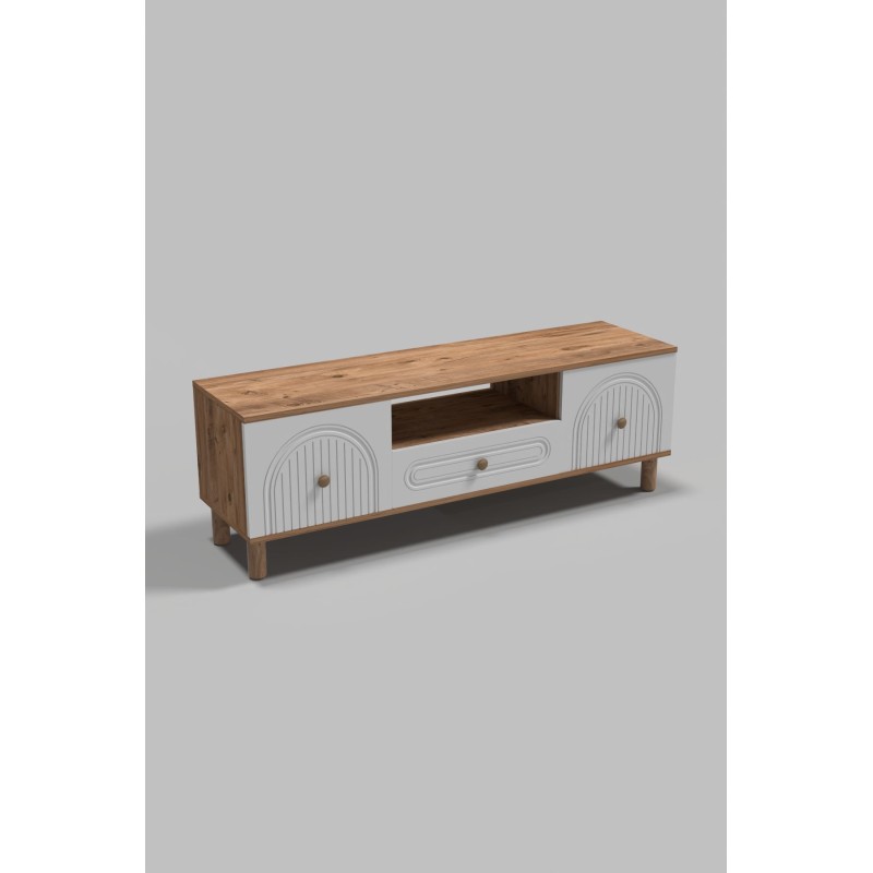 TV Stand Bellora 150 Atlantic Pine
White