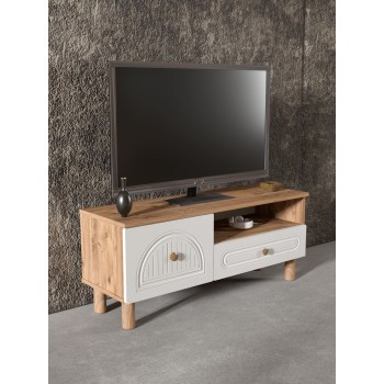 TV Stand Arcera 105 Atlantic Pine
White