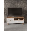 TV Stand Arcera 105 Atlantic Pine
White