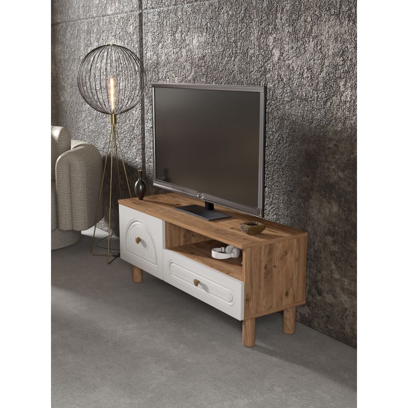 TV Stand Arcera 105 Atlantic Pine
White