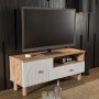 TV Stand Bellora 105 Atlantic Pine
White