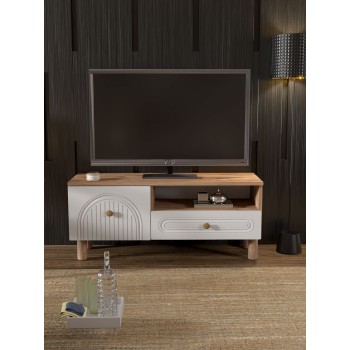TV Stand Bellora 105 Atlantic Pine
White