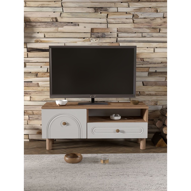TV Stand Serenta 105 Atlantic Pine
White