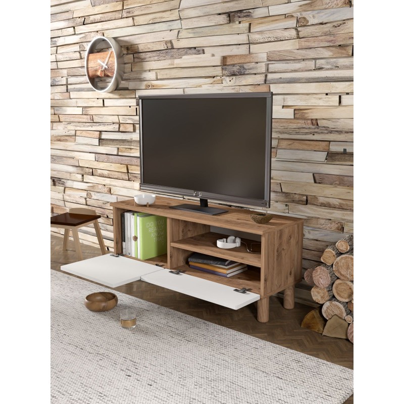 TV Stand Serenta 105 Atlantic Pine
White