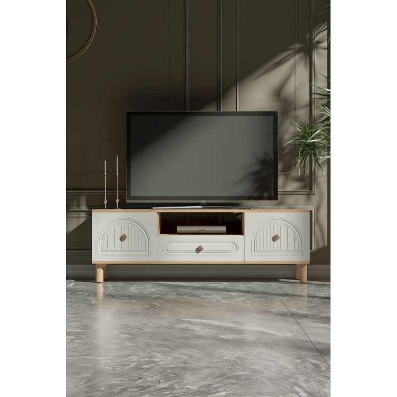 TV Stand Arcera 180 Atlantic Pine
White