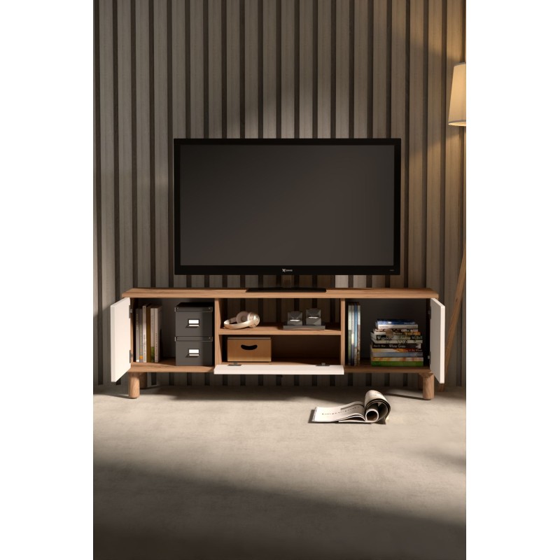 TV Stand Serenta 180 Atlantic Pine
White