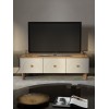 TV Stand Arcera 135 Atlantic Pine
White