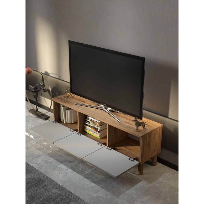 TV Stand Arcera 135 Atlantic Pine
White