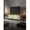 TV Stand Arcera 135 Atlantic Pine
White