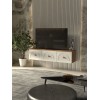 TV Stand Modena 135 Atlantic Pine
White