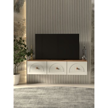 TV Stand Modena 135 Atlantic Pine
White