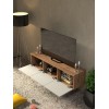 TV Stand Lunera 135 Atlantic Pine
White