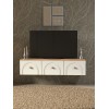 TV Stand Norvia 135 Atlantic Pine
White